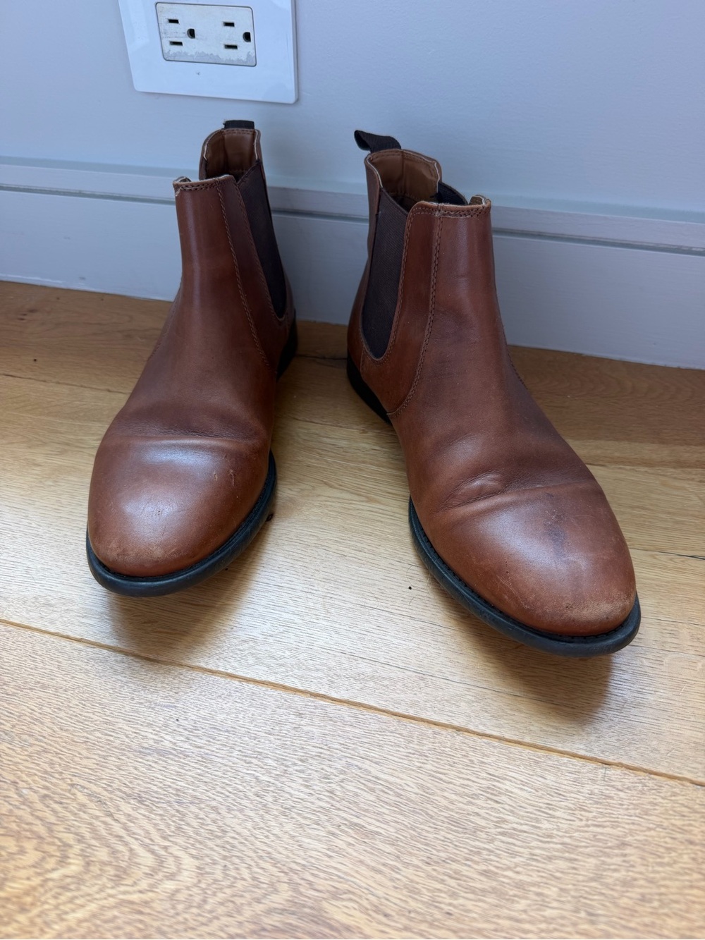 Franco Fortini Brown Leather Chukka Boots